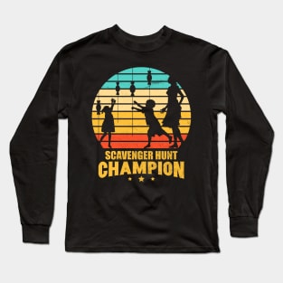 Scavenger Hunt Champion Long Sleeve T-Shirt